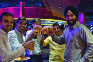 Toasting at Wildhorse