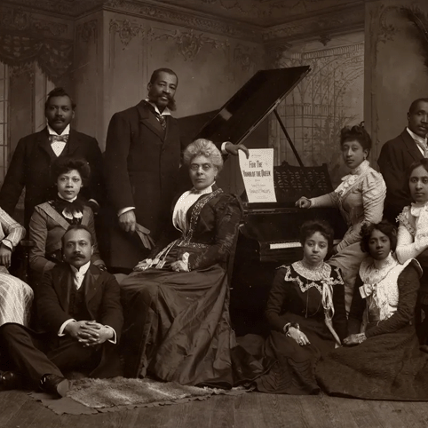 Historic image of Fisk Jubilee Singers