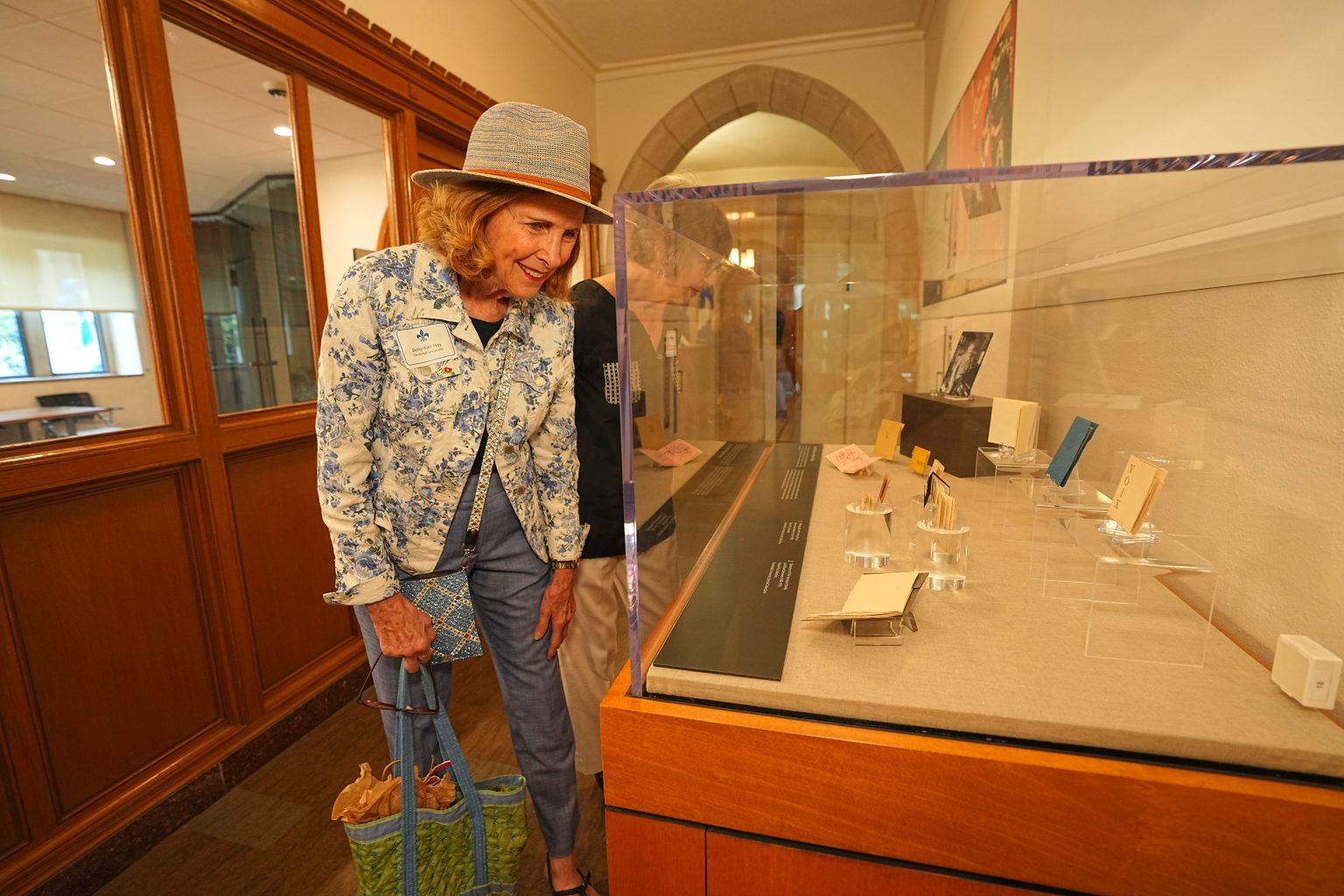 Guests at the June 18 celebration enjoyed viewing items from the Jean and Alexander Heard Libraries’ French collections.