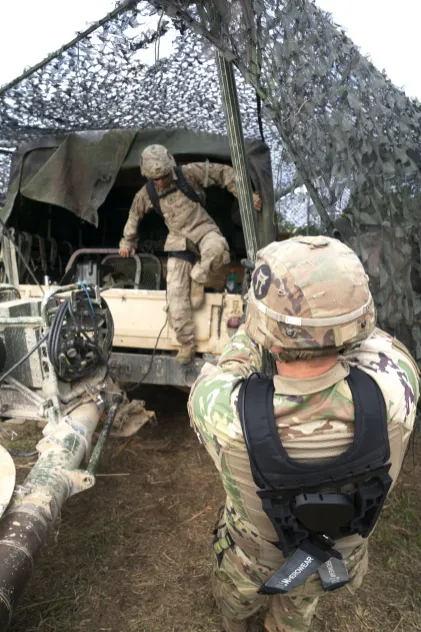Vanderbilt SABER testing May 10, 2022, at Fort Knox, Kentucky (Larry McCormack)