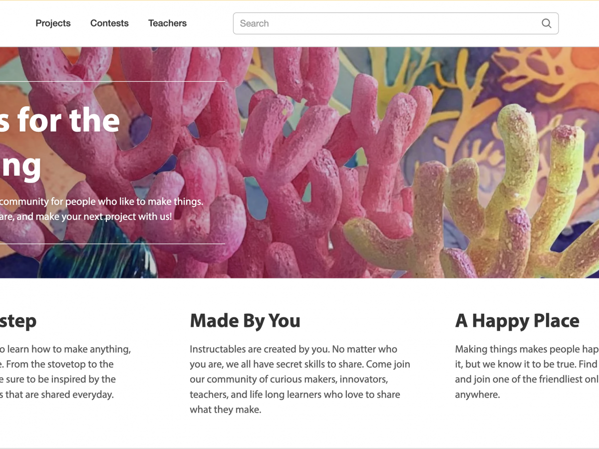 Instructables Website