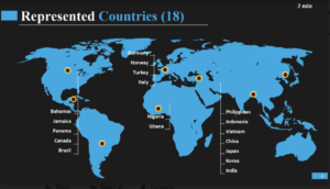 Cosmopolitan Week Map