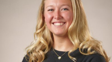 Pictured: Emily Gaven, MS Finance Class of 2024.