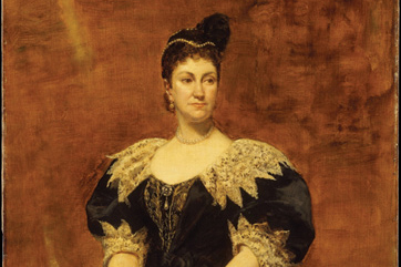 painting of Caroline Schermerhorn Astor
