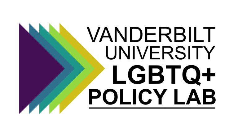 Logo for the Vanderbilt University LGBTQ+ Policy Lab
