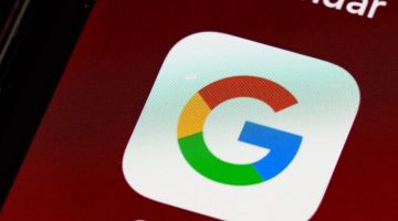 Pictured: A section of a phone showing the Google application is shown as a representation of the antitrust trial.