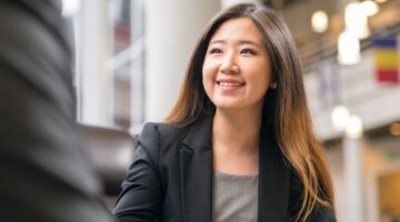 Pictured: A Vanderbilt Business MSF student