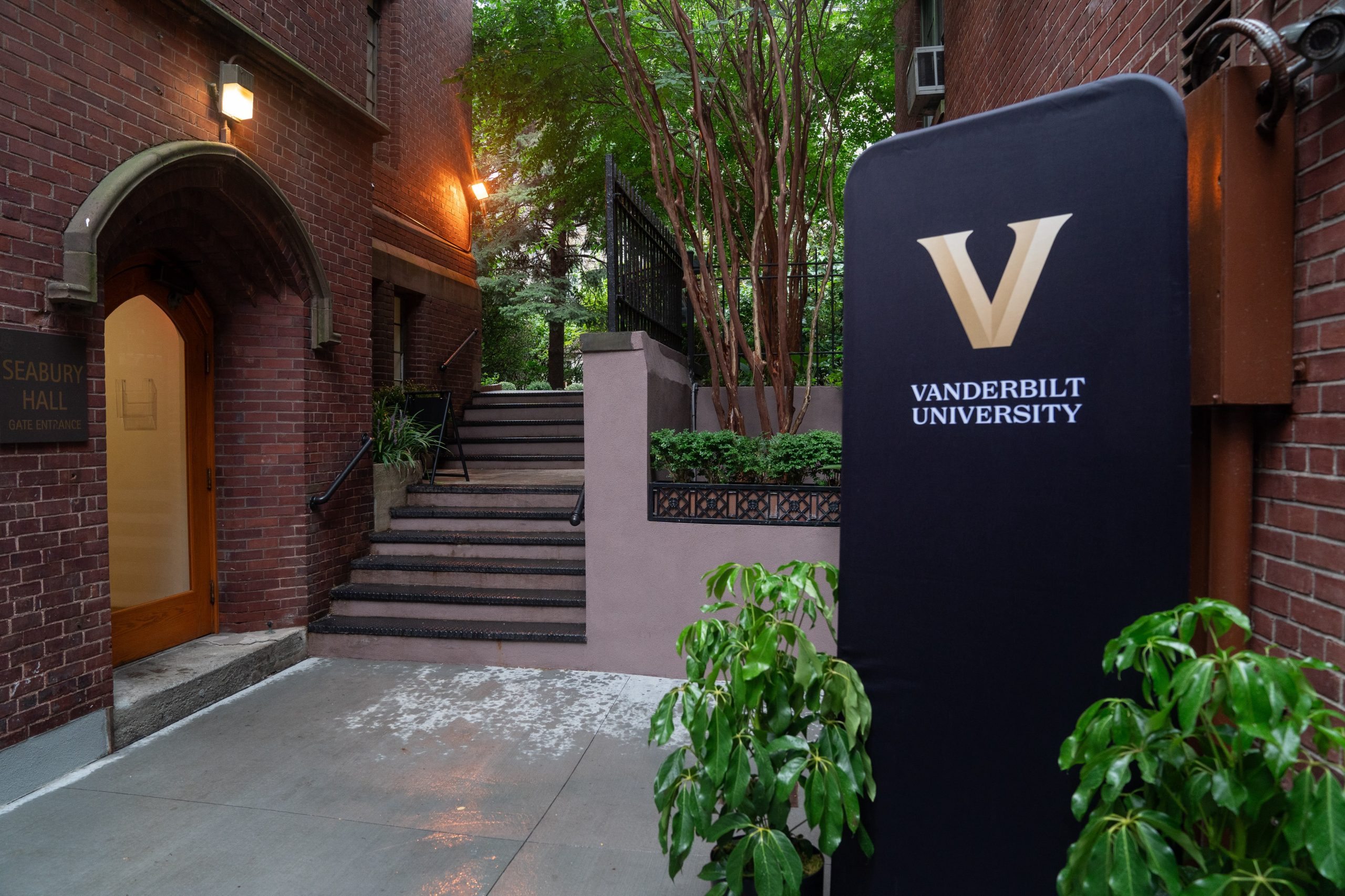 Vanderbilt University - New York City Location With Sign