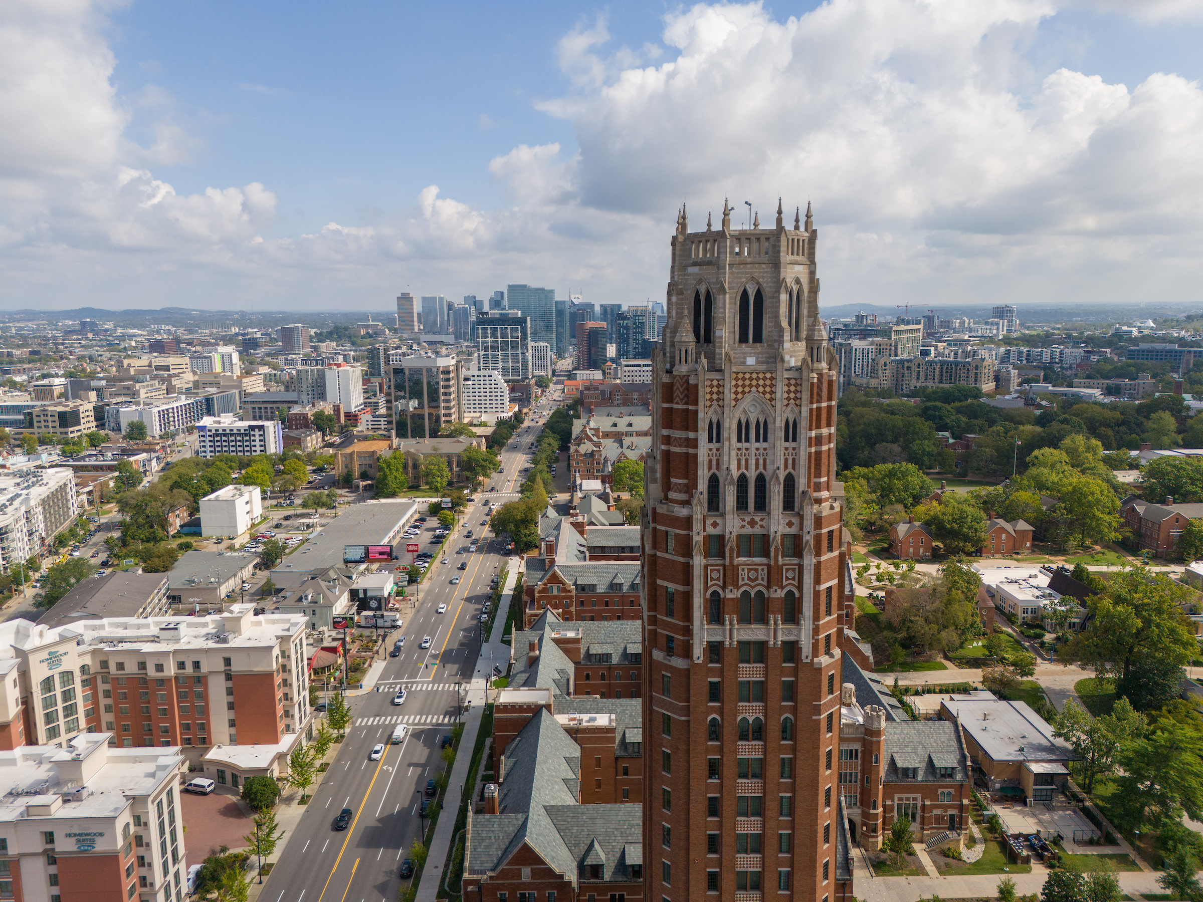 Drone images of campus October 1, 2024.