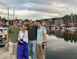 Reisner and his family.