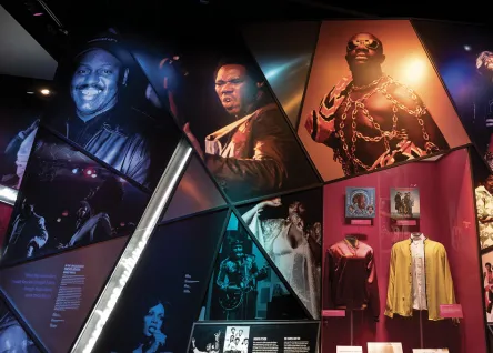 One Nation Under a Groove covers genres including popular music, soul, rhythm and blues, disco and funk. A collaboration between NMAAM, Jefferson Street Sound and Vanderbilt’s Wond’ry has been discussed.