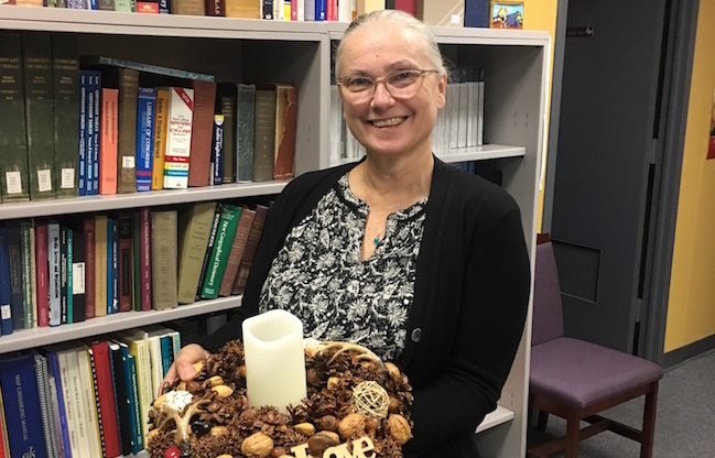 Dora Breeding, winner of the Movable Feast scavenger hunt