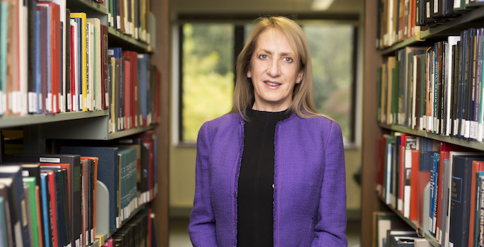 Professor Joni Hersch – Law – portrait. Photo by Joe Howell