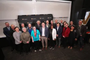 Press Conference Announcing bid to host the 2030 Special Olympics TN USA Games. Photo: Harrison McClary/Vanderbilt University