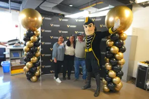 Lunch and recognition ceremony to celebrate the first cohort of Nashville Vanderbilt Scholars from Metro Nashville Public Schools. Photo: Harrison McClary/Vanderbilt University