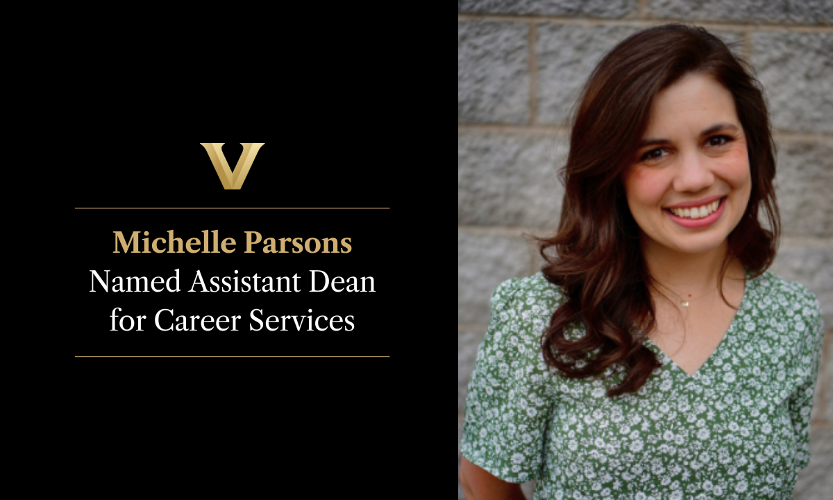 Michelle Parsons Named Asst Dean Career Services