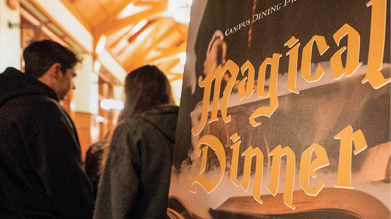 Hogwarts themed dinner