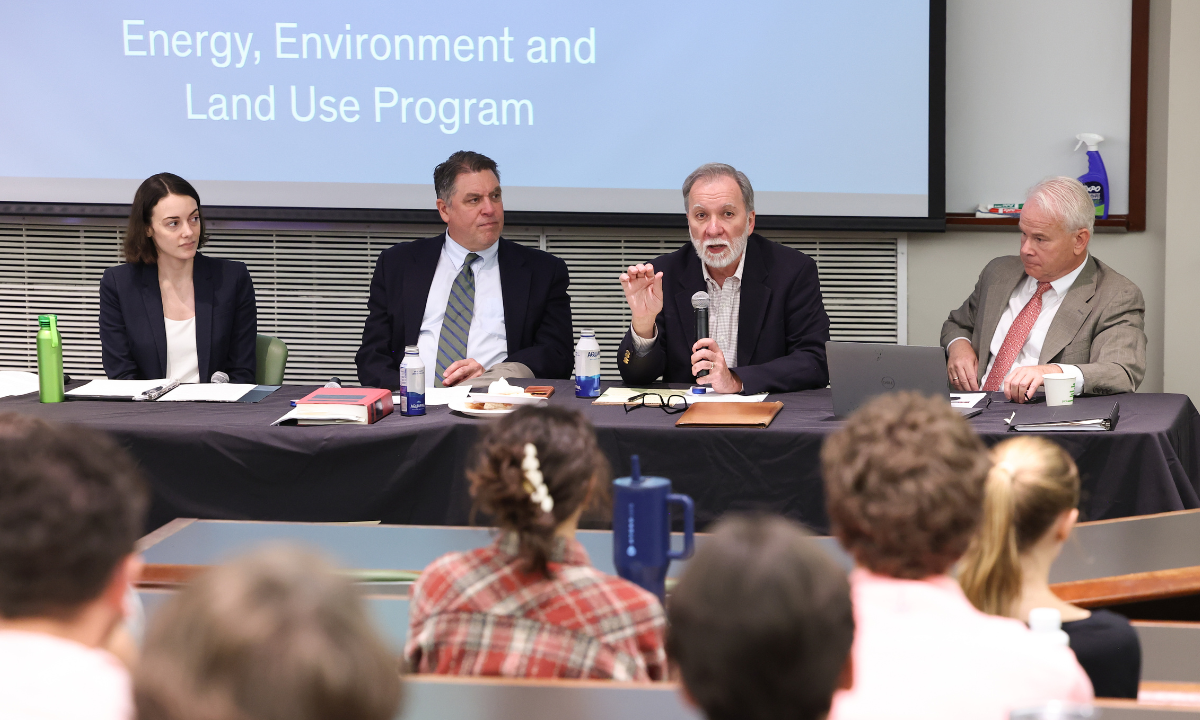 Energy, Environment & Land Use Program Faculty Panel Tackles “Supreme” Changes in Environmental Law  