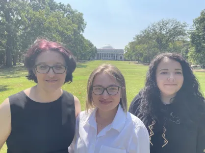 Hanna Terletska, Khrystyna Voitovych, and Olha Leshko