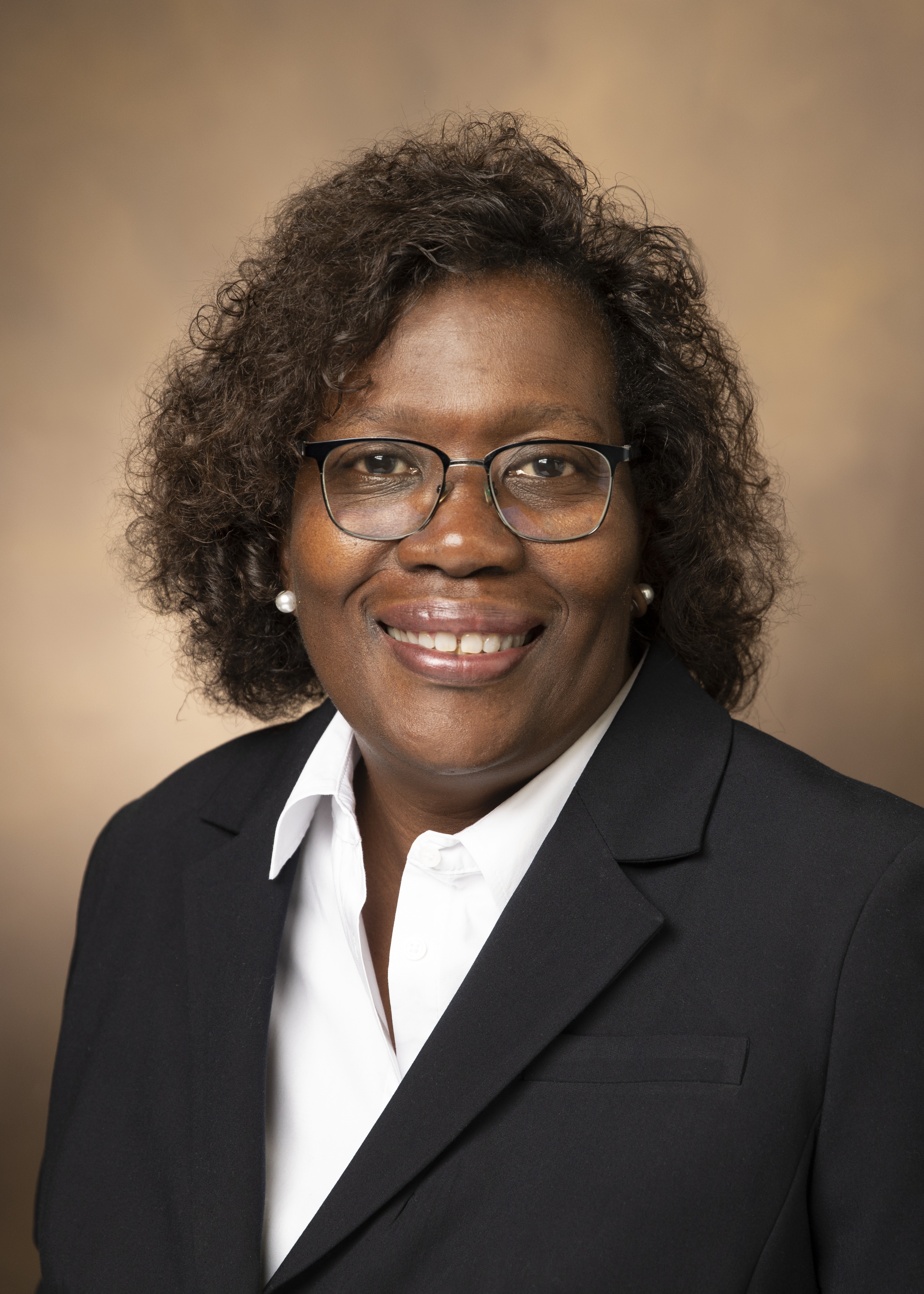 Rolanda Johnson poses for a headshot.