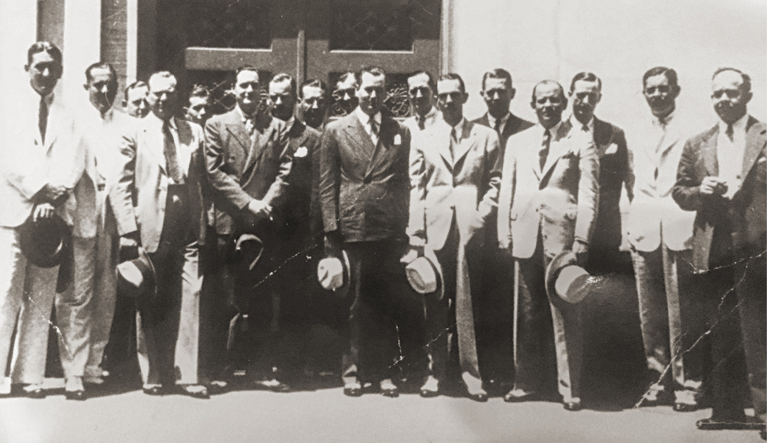 historical photo of members of Equitable Securities Corp.