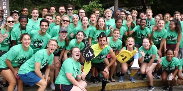 Vanderbilt University Move-In at The Martha Rivers Ingram Commons on Aug. 19. (Vanderbilt University)