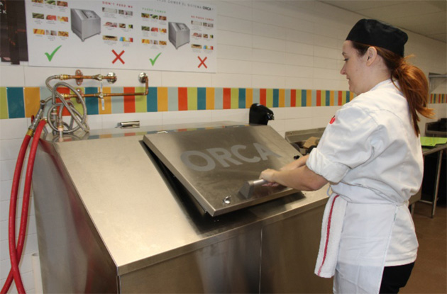 Vanderbilt Dining has recently installed an Organic Refuse Conversion Alternative machine at Rand Dining Center. (Vanderbilt University)