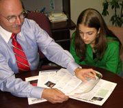 Mr. Hunter and Sandra