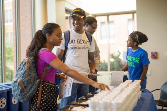 Diverse_Dores_BCC Students visit the Bishop Joseph Johnson Black Cultural Center Sept. 3. (Daniel Dubois/Vanderbilt)