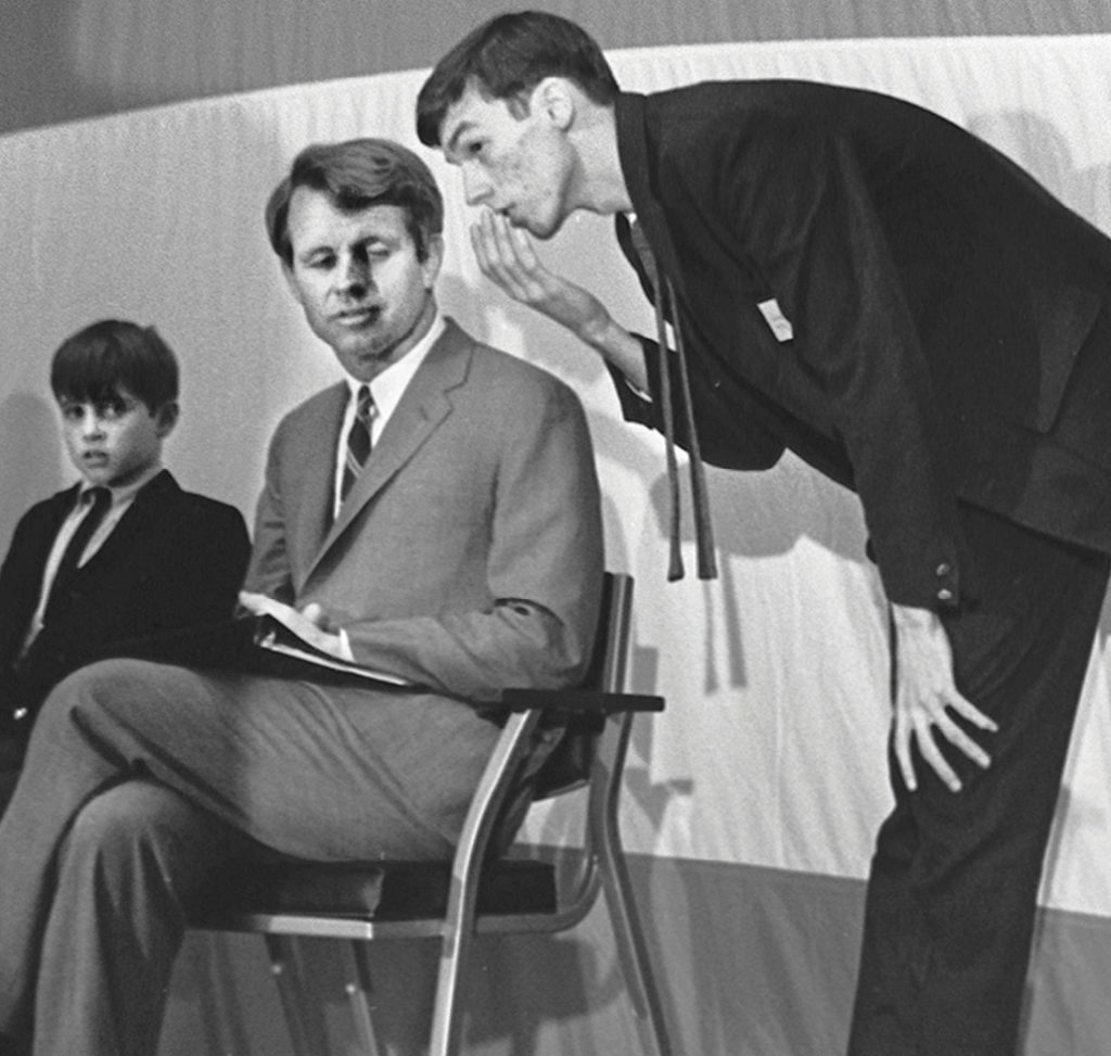 photo of Frye Gaillard and Robert Kennedy