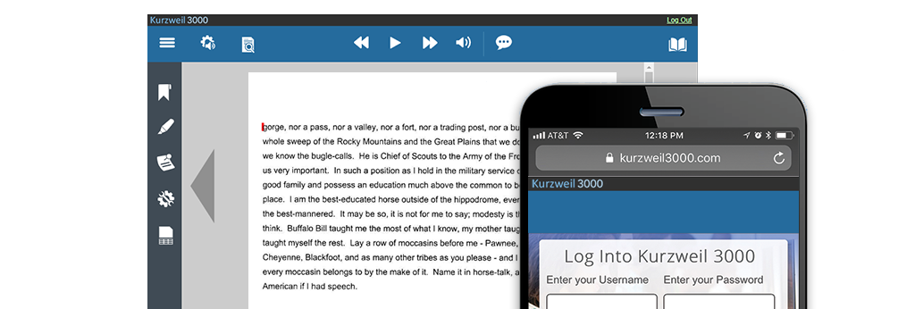 kurzweil 3000 desktop and mobile versions