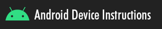 android instructions