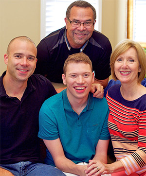 Taylor Smith and his family