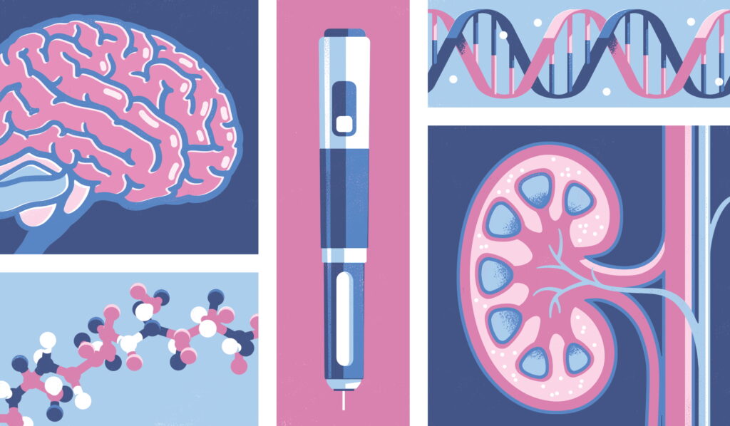GLP-1 treatment for kidneys