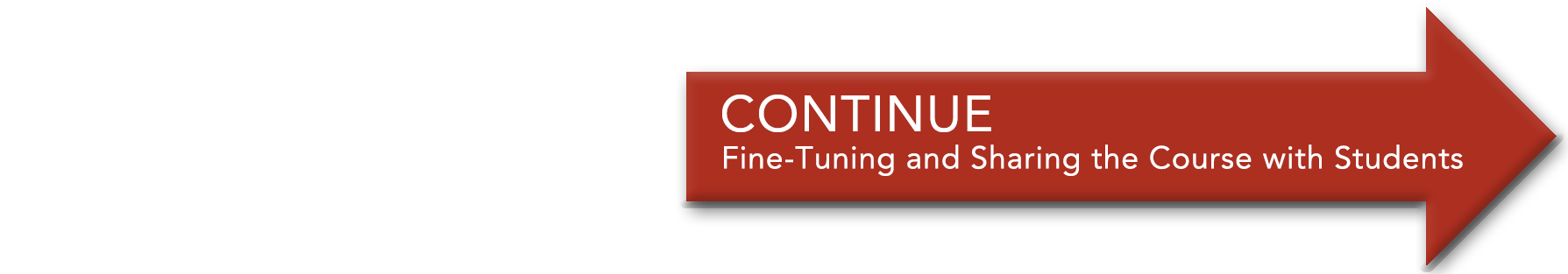 continue to fine tuning and sharing the course with students