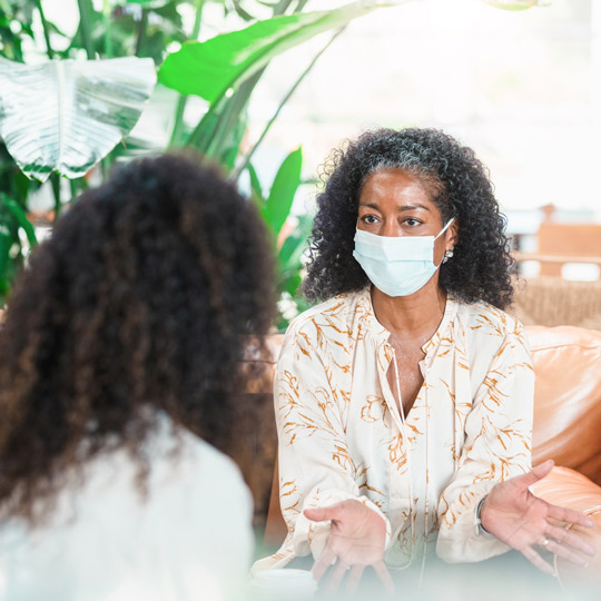 Coping with hearing loss while continuing to mask