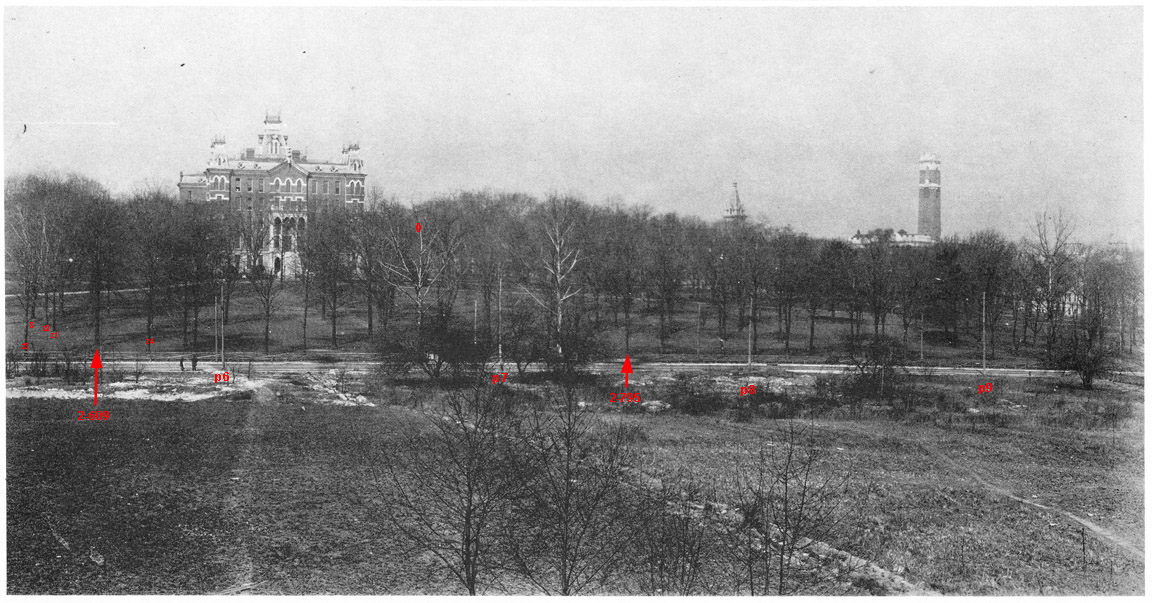 library location c. 1910 library location c. 1910