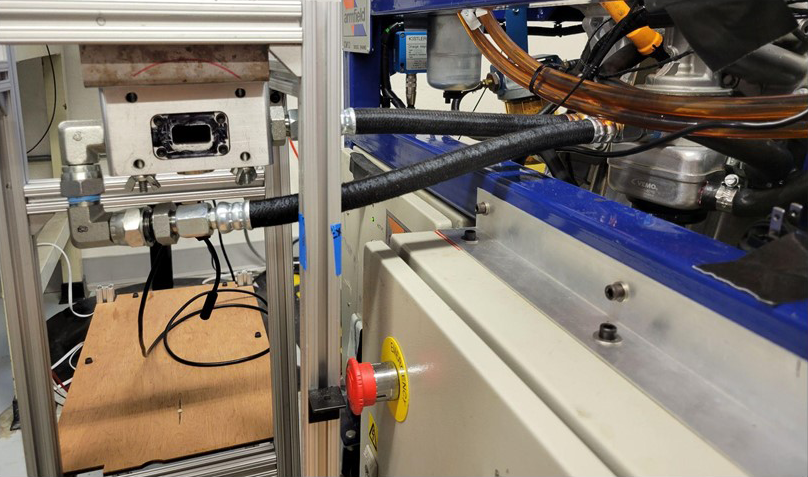 External Flow Cell on Engine