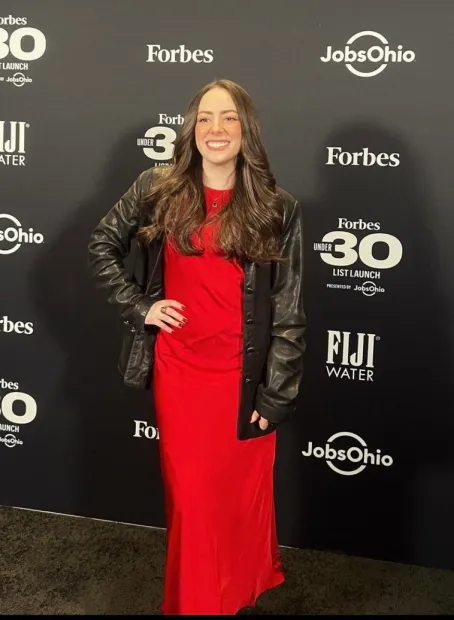 Alexandra Doten at the Forbes 30 Under 30 list launch (Submitted photo)