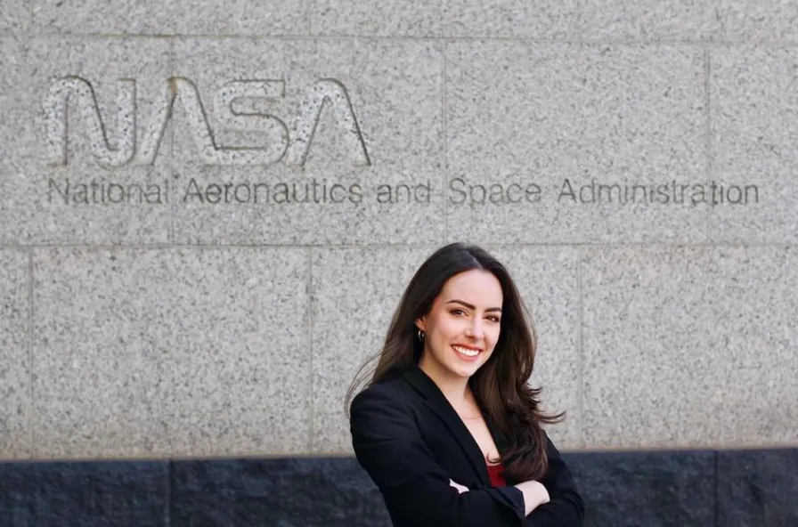 Alexandra Doten started working for NASA right after graduation in 2018. (Submitted photo)