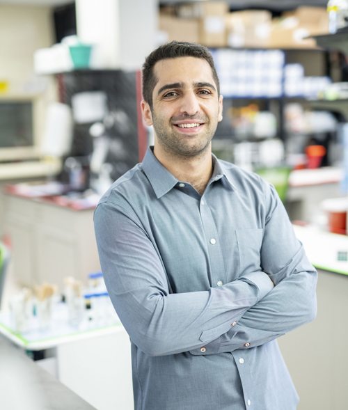 Cody Siciliano, PhD, is studying the neural substrates of memory.