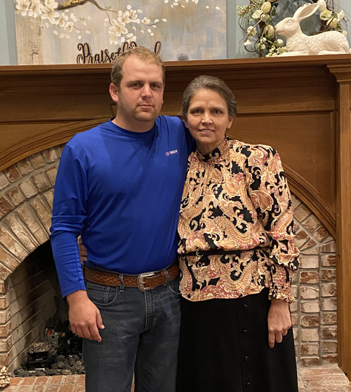 Sam Burnett donated part of his liver to his mother, Tammy Burnett. The two became part of the first living donor liver transplant at Vanderbilt since the program was restarted last year.