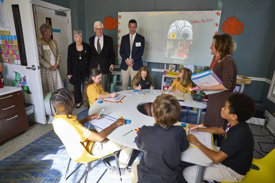 Roberts Academy Celebration. Photo: Harrison McClary/Vanderbilt University