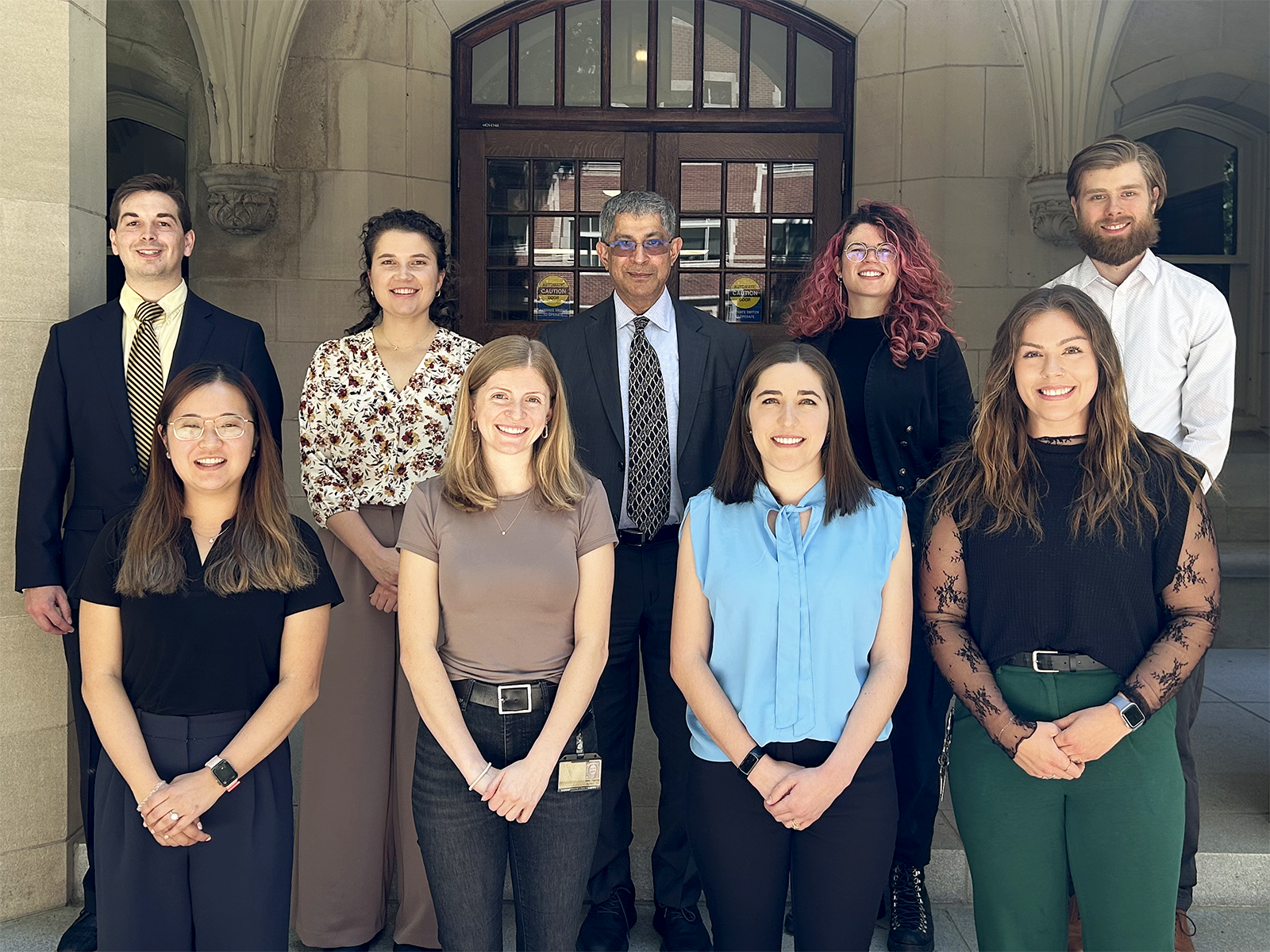 Photo of Dean's Award winners with Dean Kuriyan.
