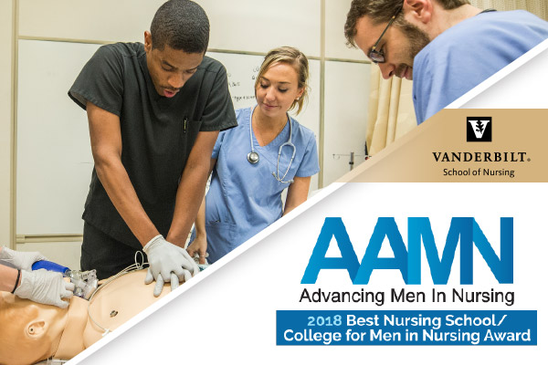 Four students working on simulation mannequin