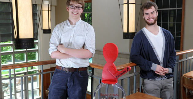 Will McCollum (left) and Mac Muir (Joe Howell/Vanderbilt)