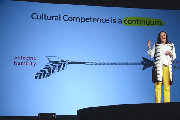 Jana Lauderdale give presentation