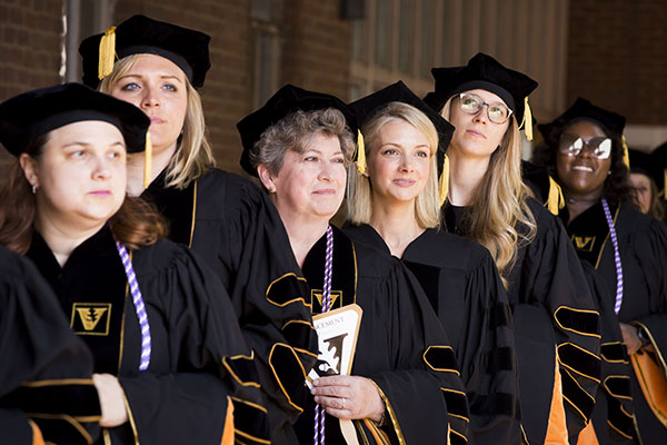 Vanderbilt School of Nursing DNPs at Commencement 2018