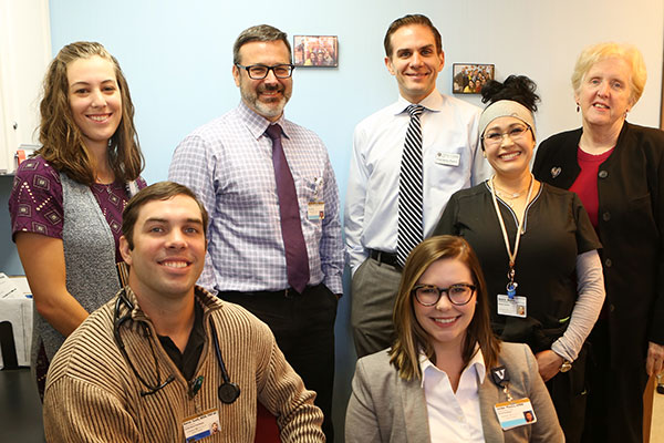 Clinic at Mercury Court team