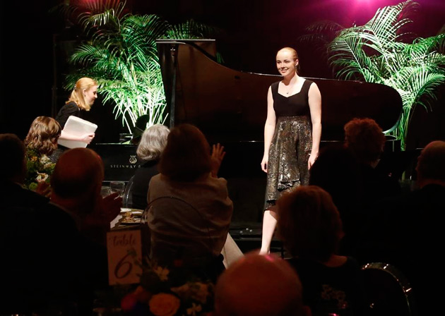Lauren Urquhart, a Blair School graduating senior, was a first-place winner in the voice category of the Music Teachers National Association competition. (Steve Green/Vanderbilt)